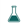 Laboratory flask icon