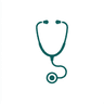 Primary care stethoscope icon