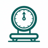Weight loss scale icon
